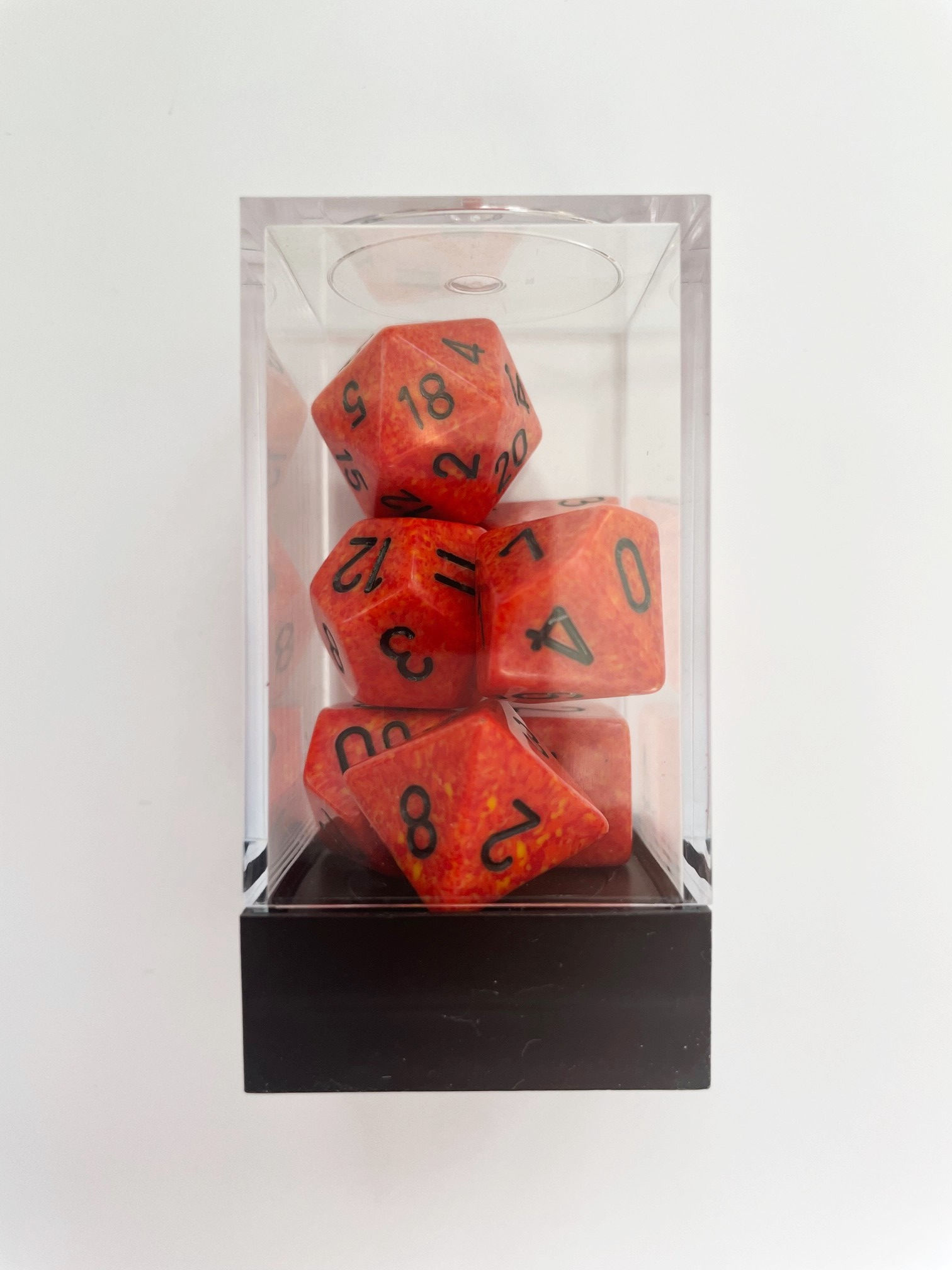 Würfelset, 7 Würfel