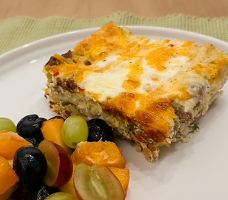 Arranged Food and Objects