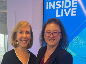 Lauren with Meeting Priorities contractor Sandy Yi-Davis at the recent Freeman Inside Live event. So much inspiration for building future-ready meetings. 