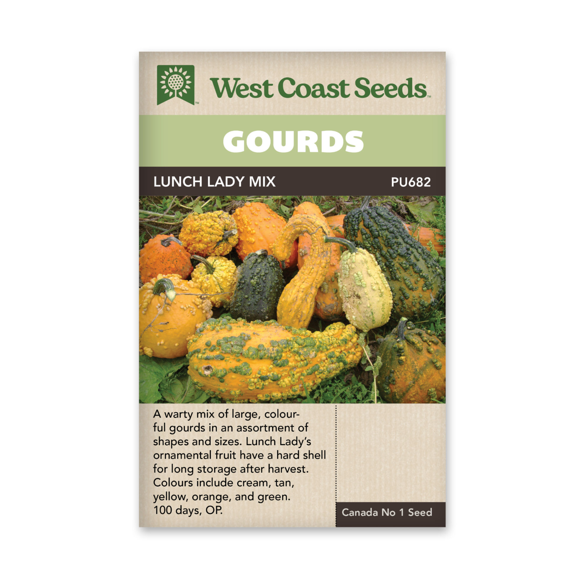 West Coast Seeds Lunch Lady Mix Pumpkins Seeds, Per Package