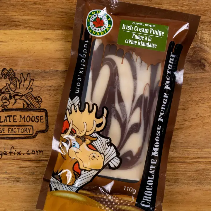 Thumbnail: Chocolate Moose Fudge Factory Assorted Fudge, 110g