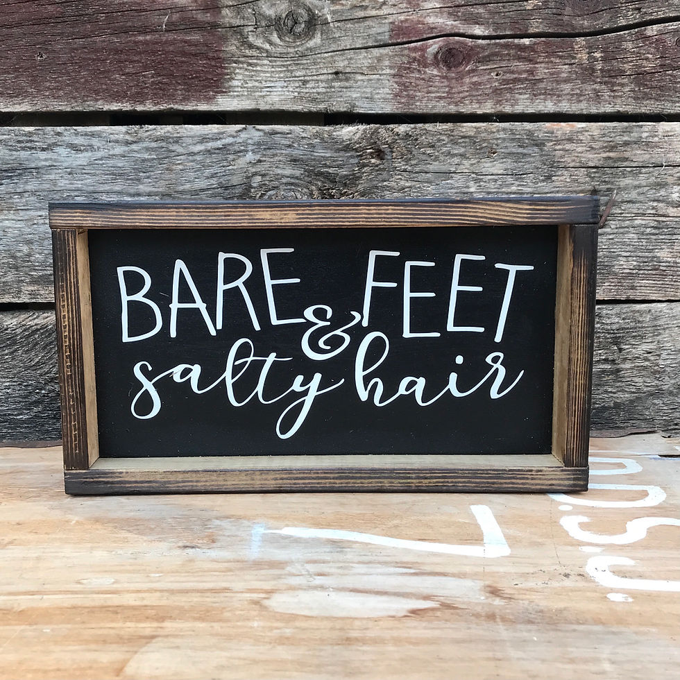 "Beach House" Wooden Sign, Assorted Sizes