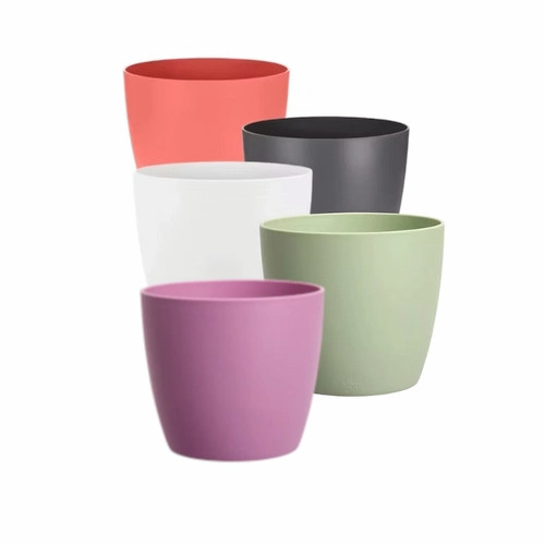 Elho Brussels 12.5 cm Round Mini Pot, each (Assorted Colors