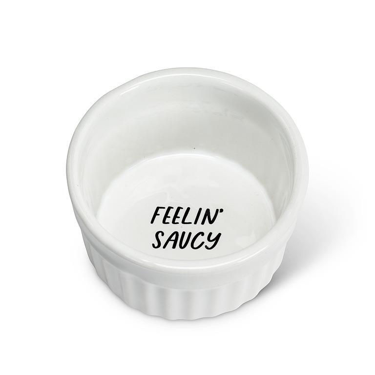 Thumbnail: 3" Black & White Ceramic Dip Bowl (Assorted Verities), each