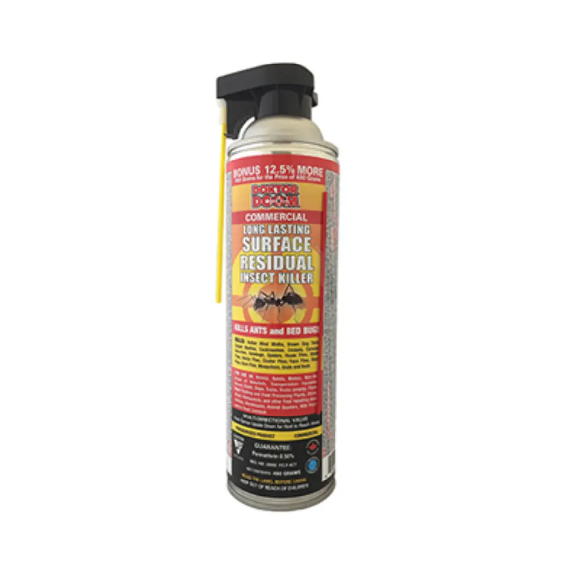 Doktor Doom Long Lasting Surface Residual Insecticide Spray, 450g