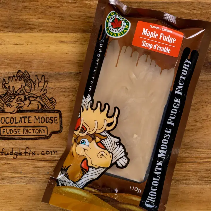 Thumbnail: Chocolate Moose Fudge Factory Assorted Fudge, 110g