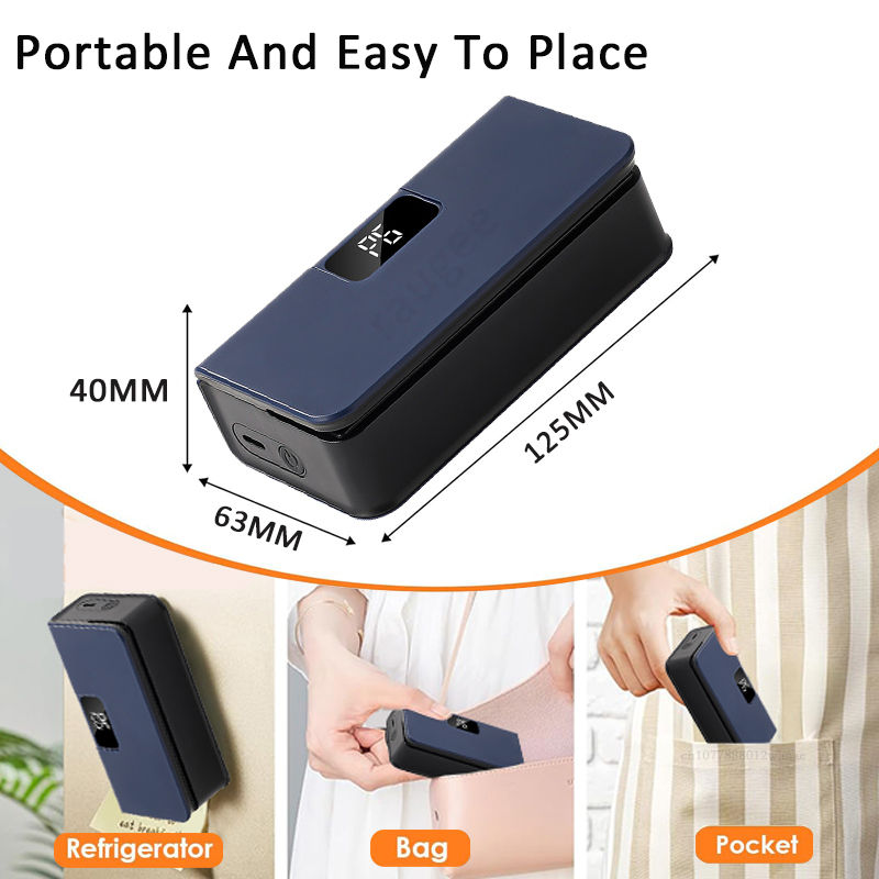 Thumbnail: 2-in-1 Mini Heat Sealer — Keep Food Fresh Longer