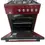 Miniatura: Cucina a Gas 4 Fuochi Bordeaux 57 x 57 cm Staylux Bordò