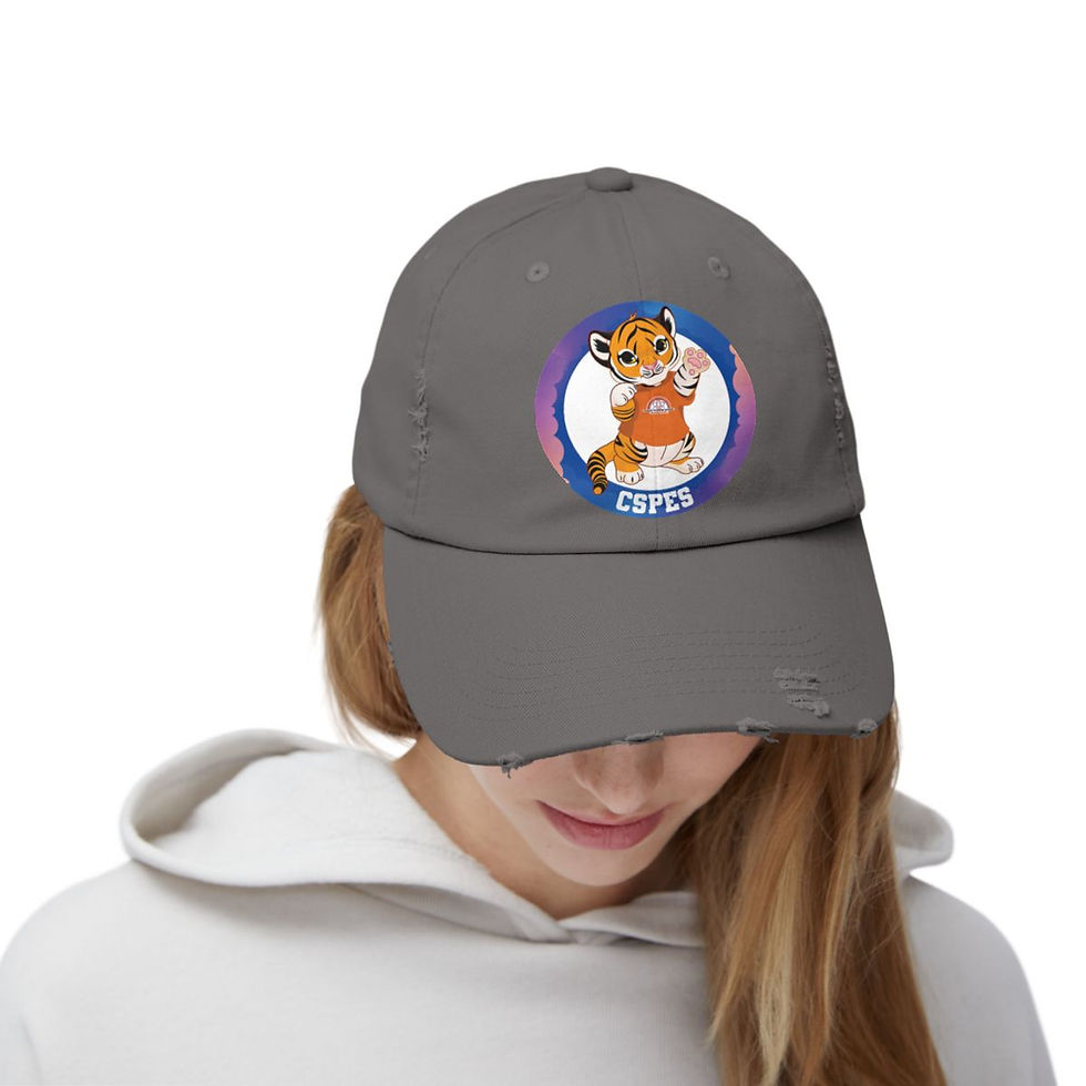 Thumbnail: CSPES Unisex Distressed Cap