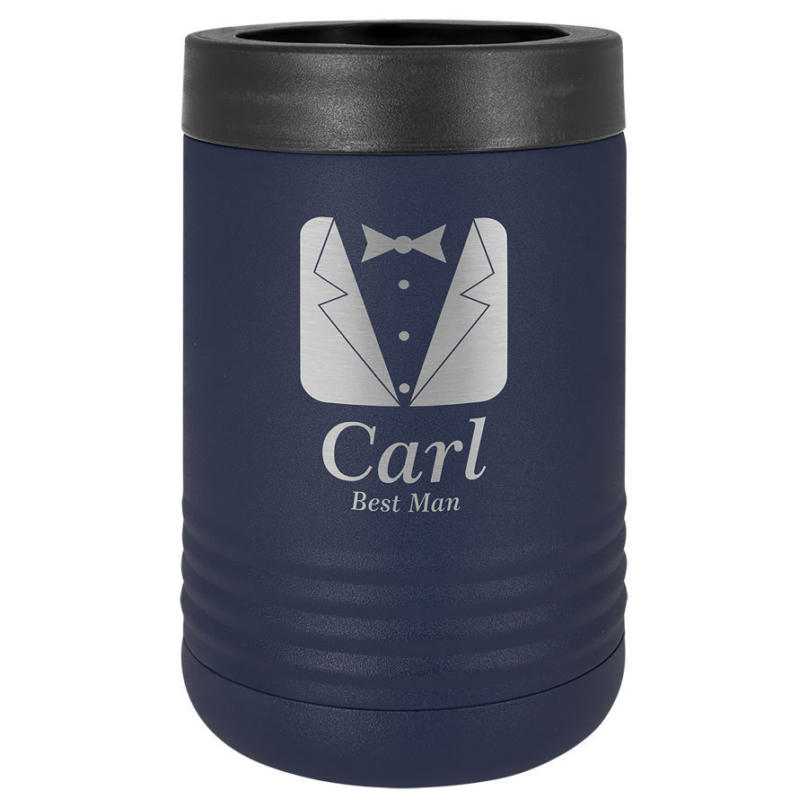 Thumbnail: Personalized 15 oz.  Vacuum Insulated Beverage Holder with your Text or Logo
