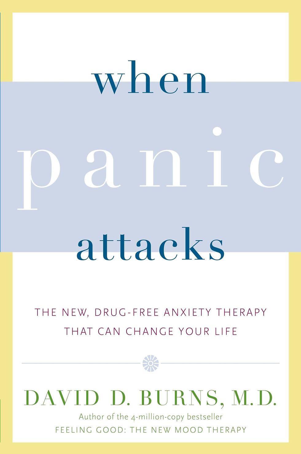 Book cover of WHEN PANIC ATTACKS