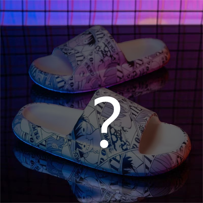 Thumbnail: Anime  Naruto/One Piece/Dragon Ball Z Slides Beach  slippers