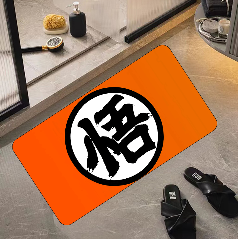 Thumbnail: Anime Naruto\ One Piece\ Demon Slayer\Dragon ball  Floor mat gift
