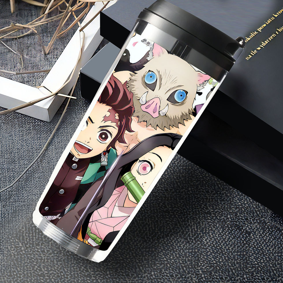 Thumbnail: Demon Slayer: Kimetsu no Yaiba Coffee\ Water Bottle 400ML Tumbler
