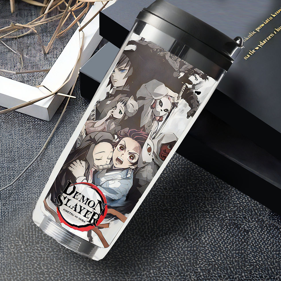 Thumbnail: Demon Slayer: Kimetsu no Yaiba Coffee\ Water Bottle 400ML Tumbler
