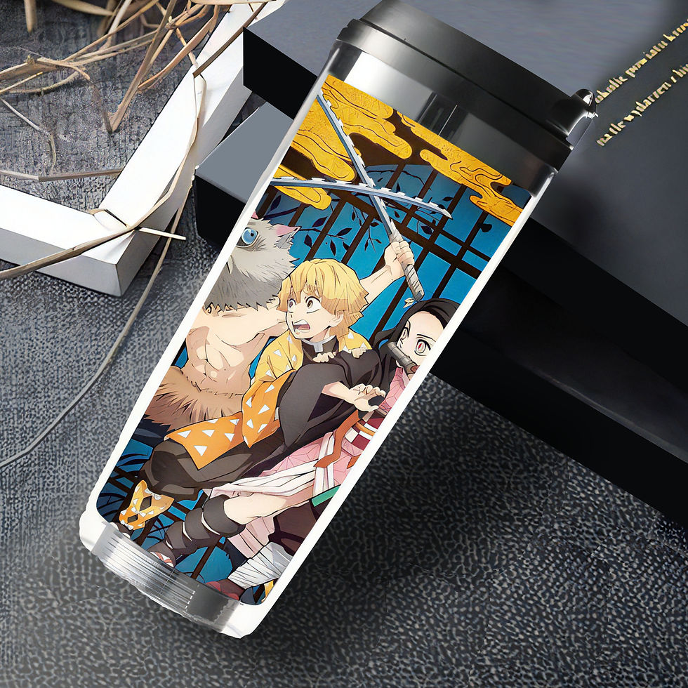 Thumbnail: Demon Slayer: Kimetsu no Yaiba Coffee\ Water Bottle 400ML Tumbler