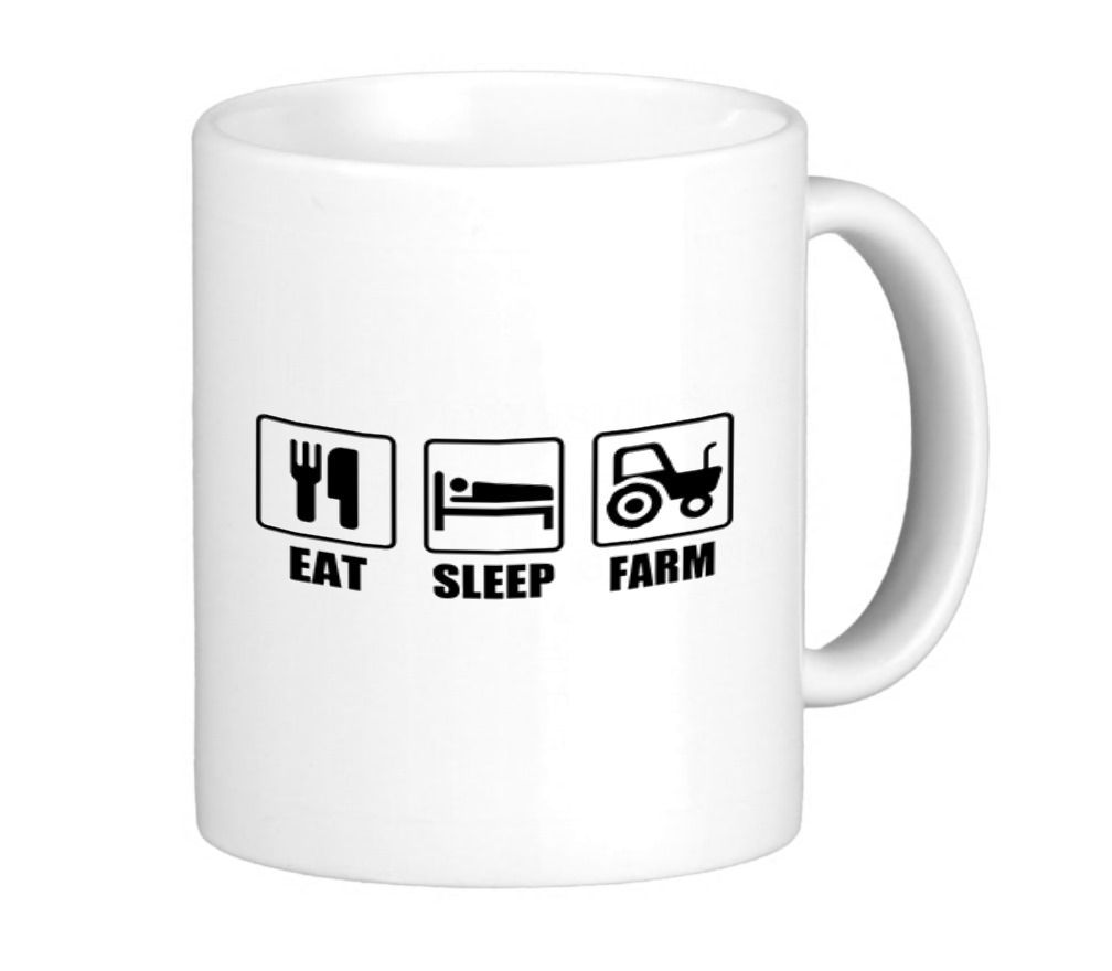 Eat, Sleep, Farm Mug