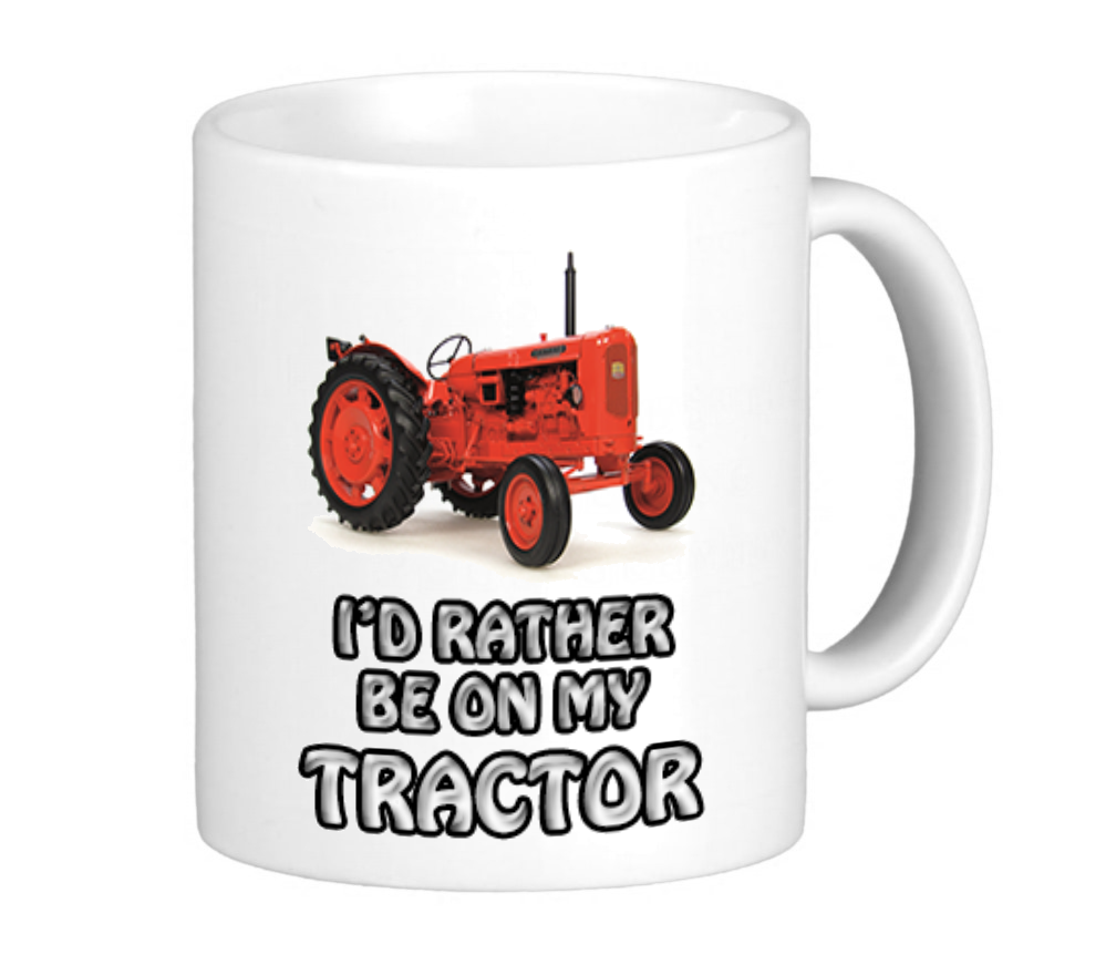 I'd Rather Be On My Nuffield Tractor Mug