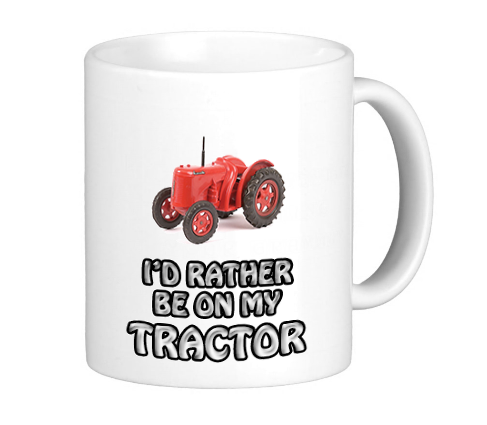 I'd Rather Be On My David Brown Cropmaster Mug