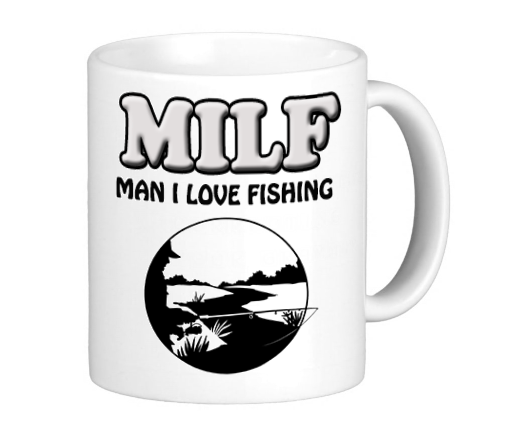 MILF Man I Love Fishing Mug Design 1