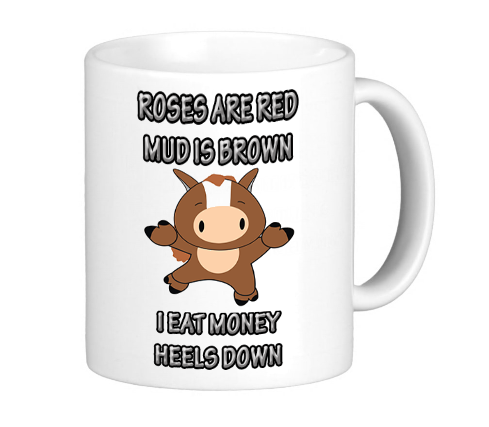 Roses Are Red Horse Mug