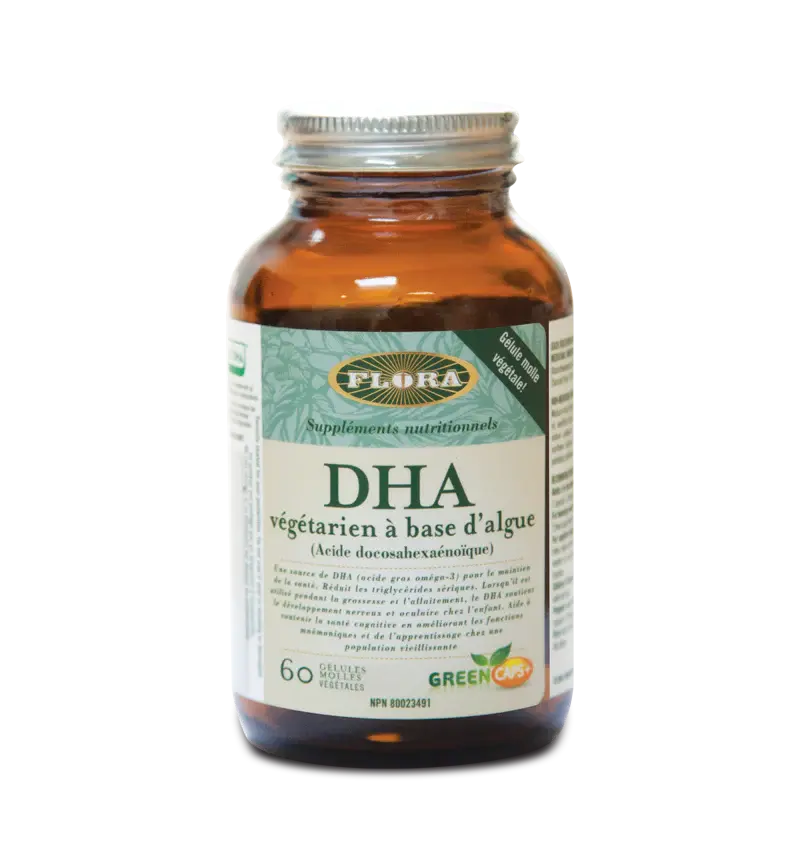 DHA Végétarien à base d'Algue