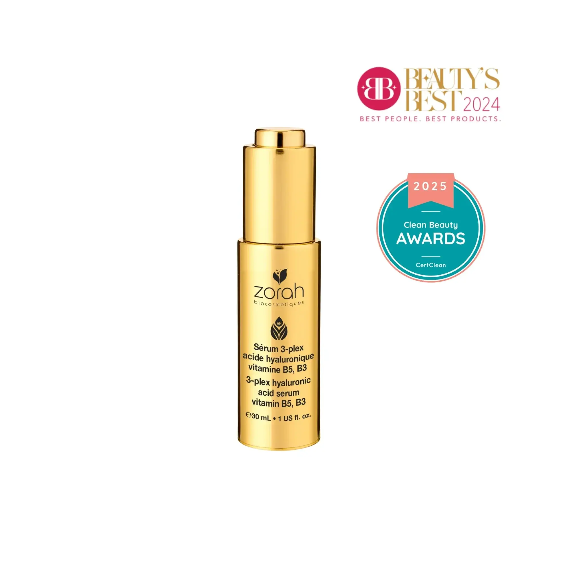 Sérum quotidien acide hyaluronique  3-plex 30ml