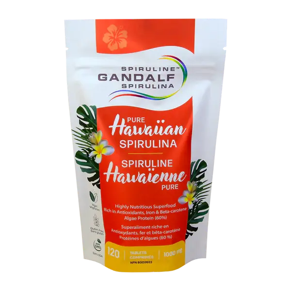 Spiruline Hawaîenne Gandalf 1000mg
