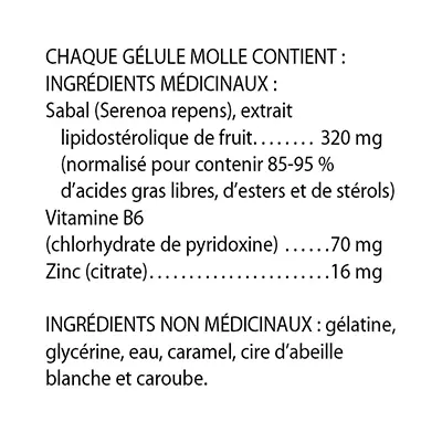 Thumbnail: Formule au Sabal pour la Prostate