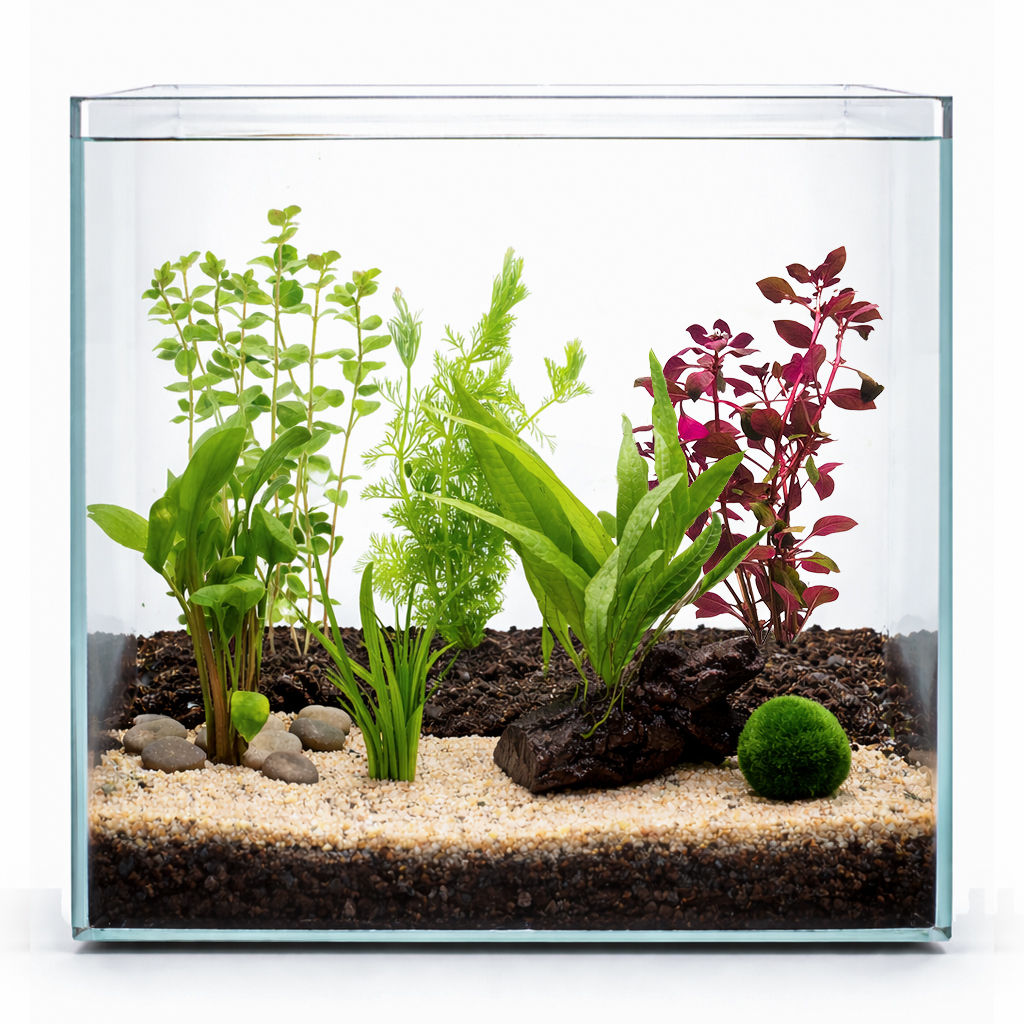 Aquarium Pack Red and Green