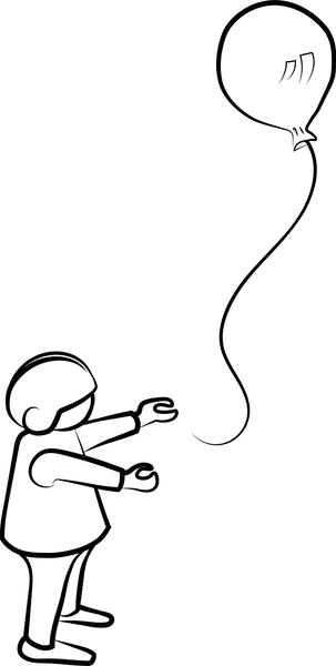 Un globo vuela, ¡alcánzalo!