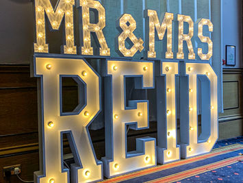 Surname Letter Lights