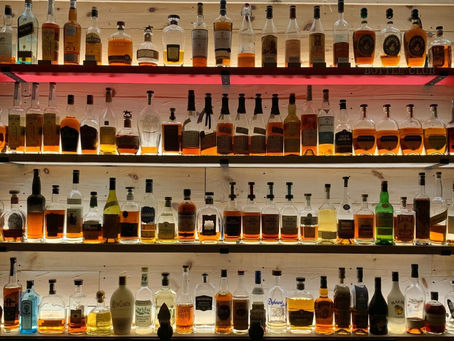 Garage Shelving Wall Design | More Garage Bar Bourbon!