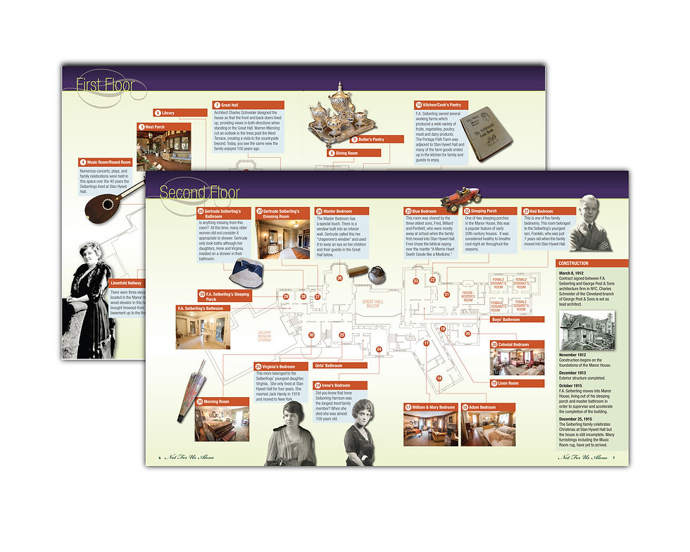 Stan Hywet Season guide spread