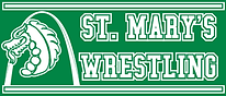 SM Wrestling logo _ white _ Dragon over 