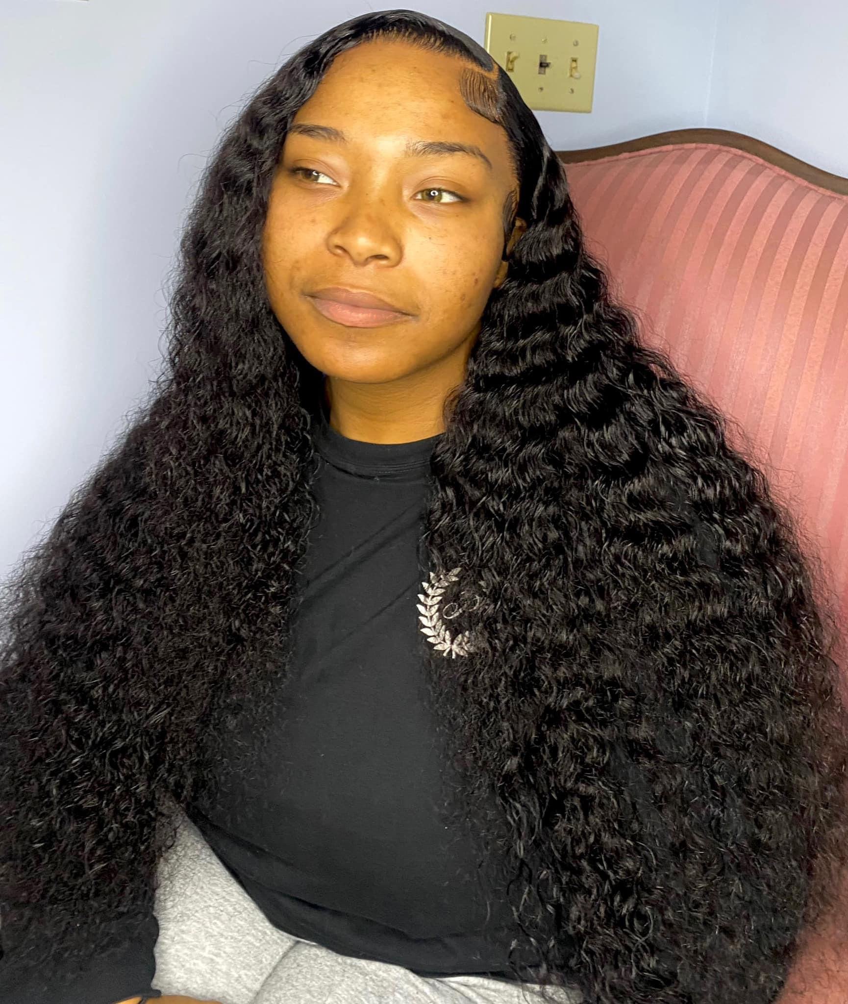 32in Deepwave Frontal Wig