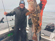 A Monster Lingcod: One Cold-Water Fishing Trip to Remember