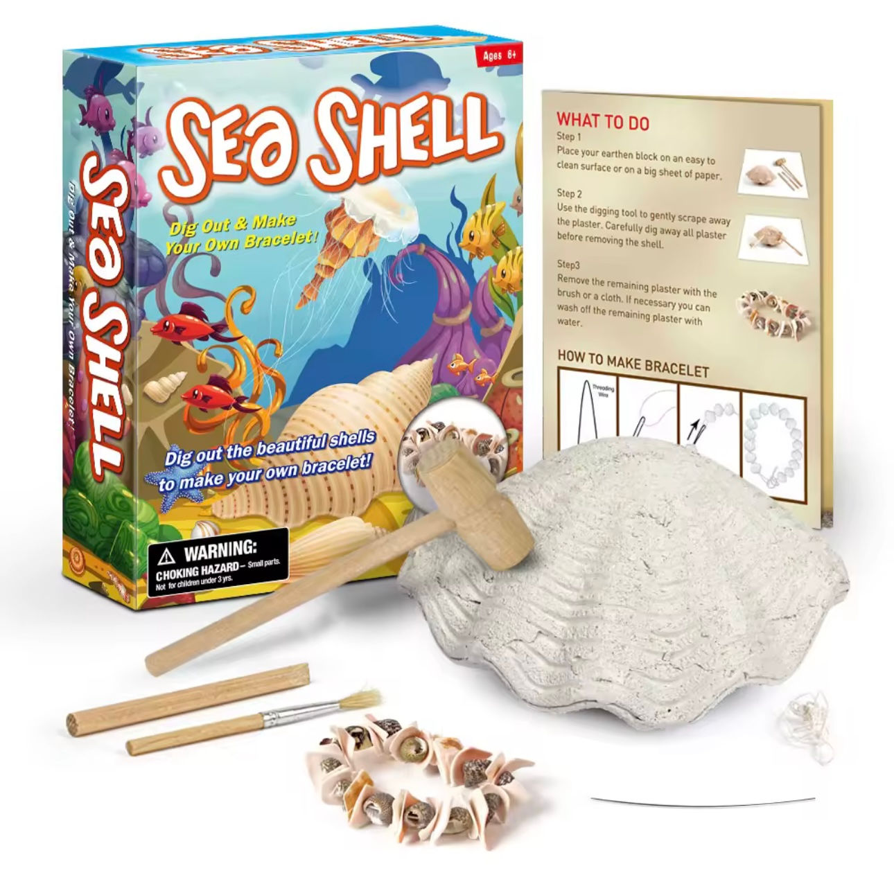 Sea Shell 🐚 Make Your Own Bracalet! 