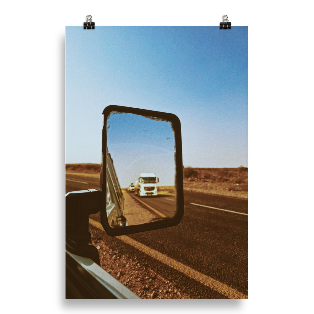 The Road Photo paper poster