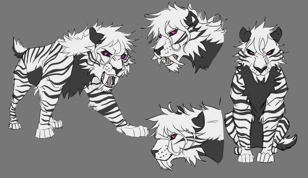 satan smilodon design