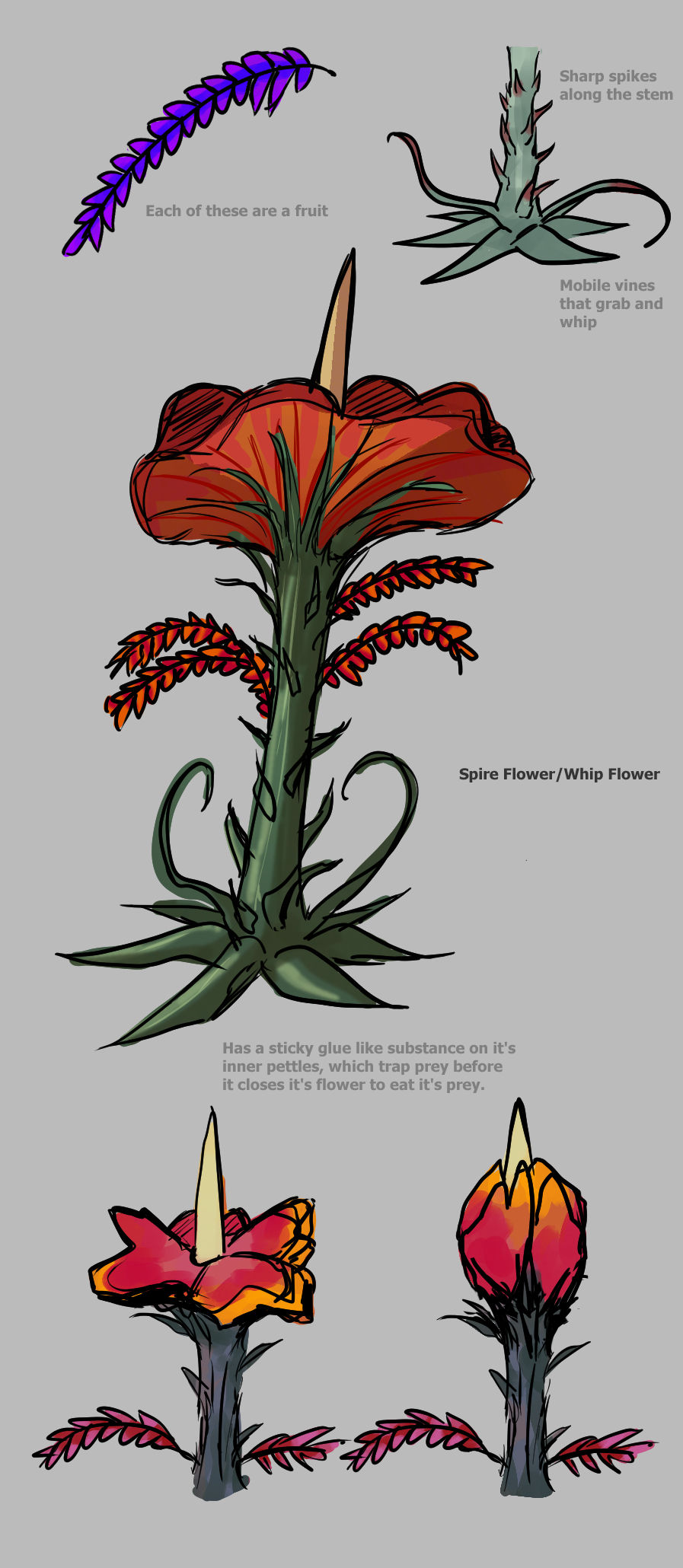Spire Flower concept
