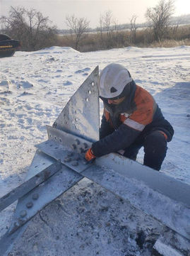 Foto de las destrucciones