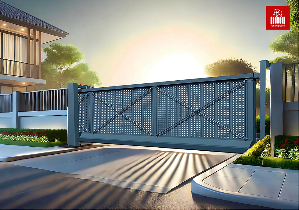 ขั้นตอนง่ายๆ ติดตั้งประตูเลื่อน CHANG GATE