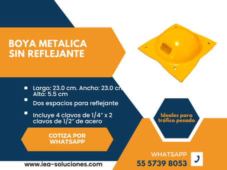 ¿Boyas metálicas o boyas de plástico?