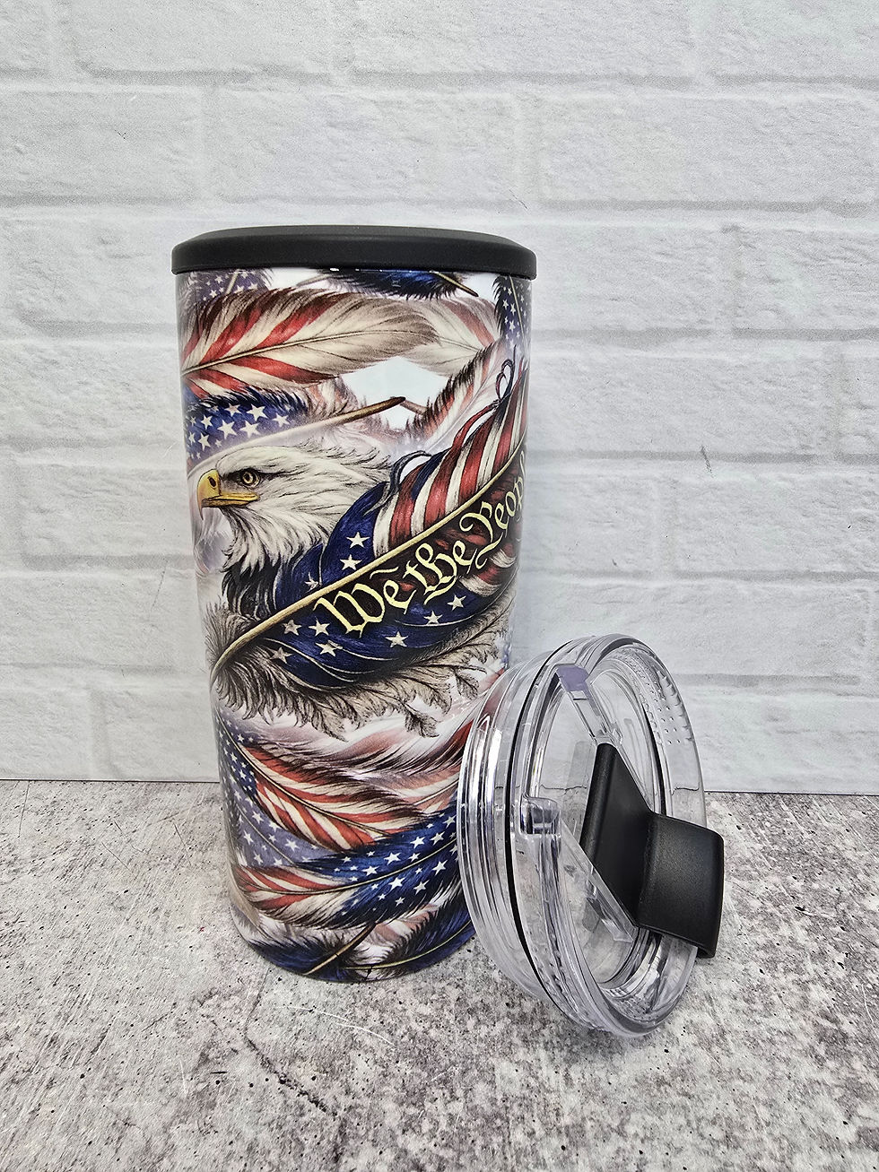 Thumbnail: Liberty Quill We the People 30oz Tumbler and Koozie Set