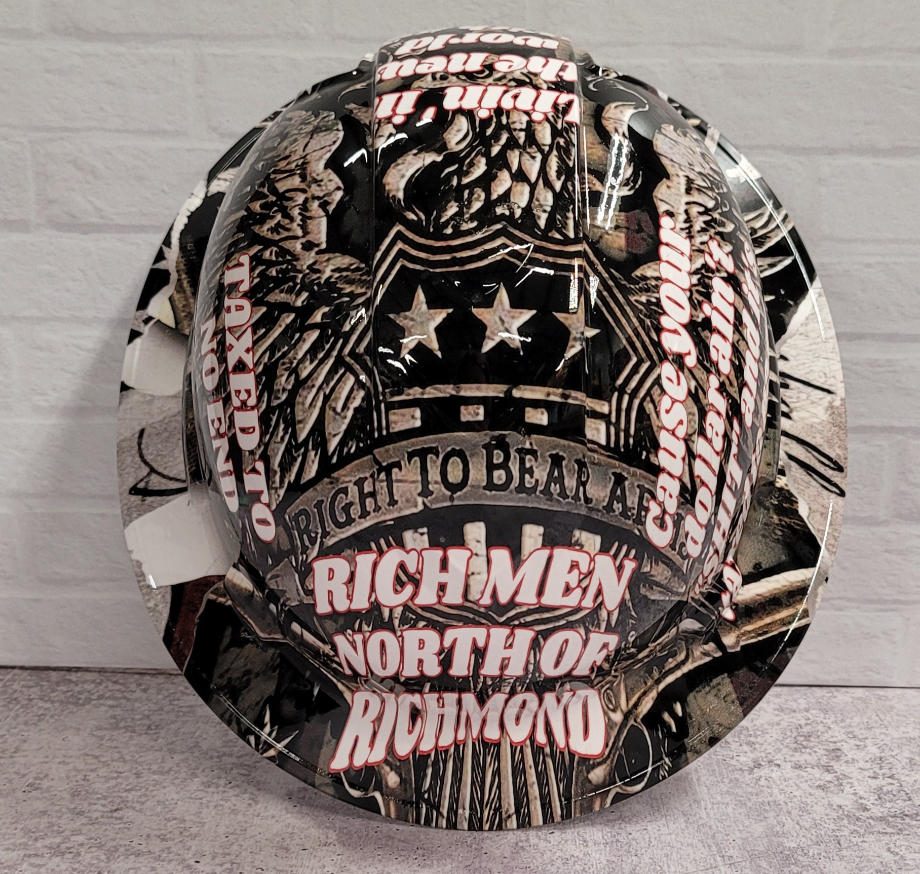 Rich Men North of Richmond Custom Full Brim Hardhat