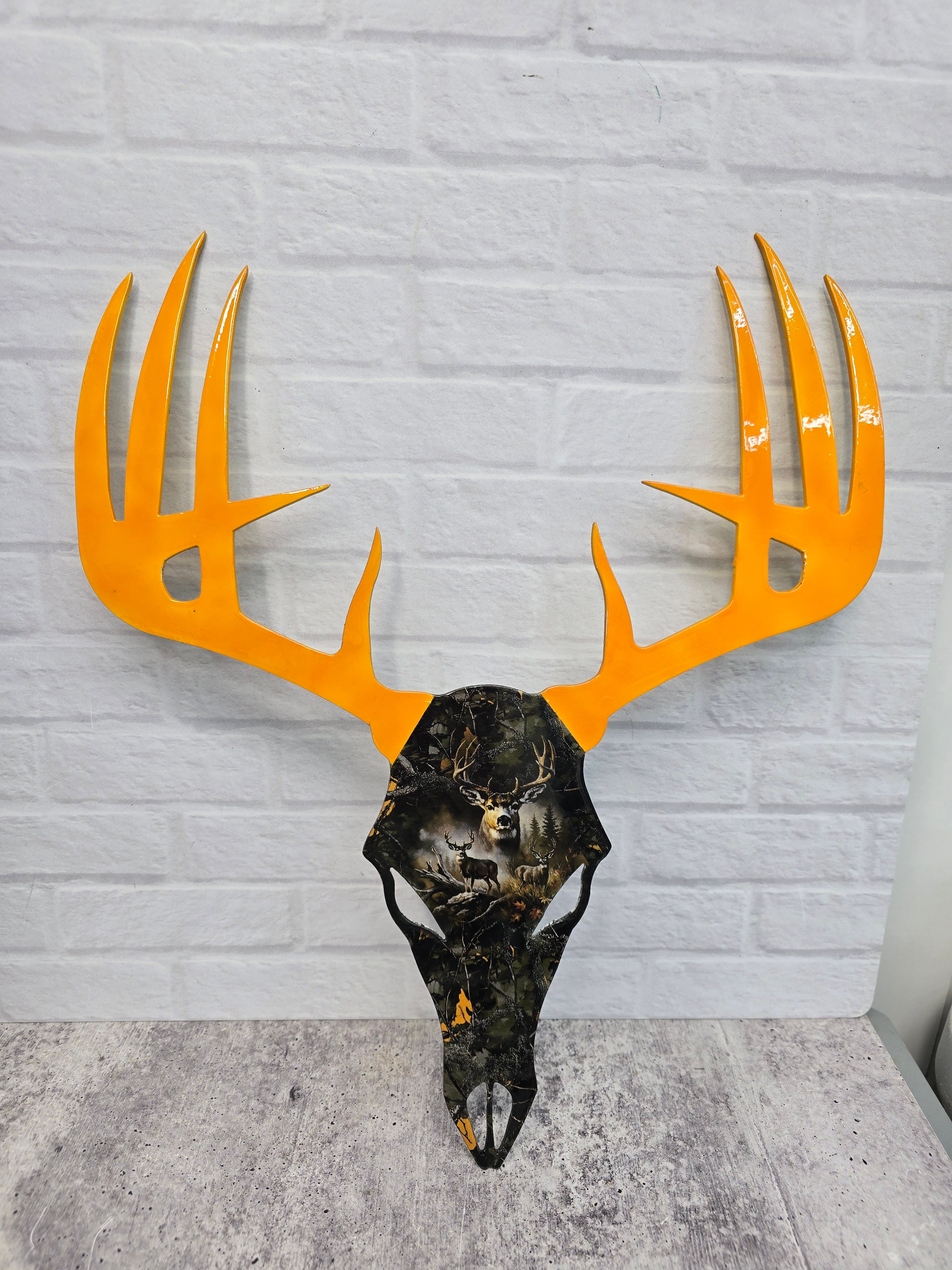 #Koltin - Deer Herd Euro Metal Sign