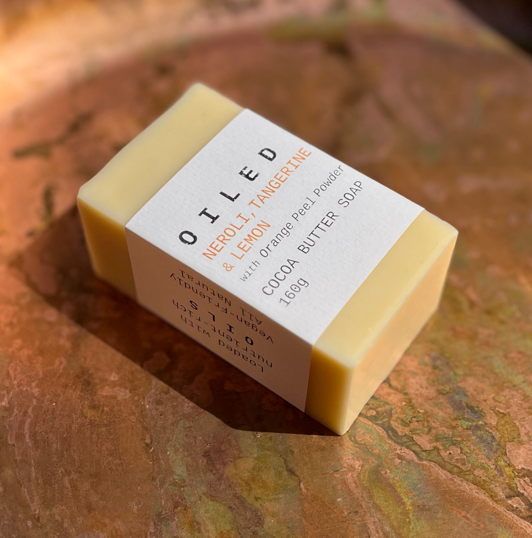 OILED - Neroli, Tangerine and Lemon Cocoa Butter Soap