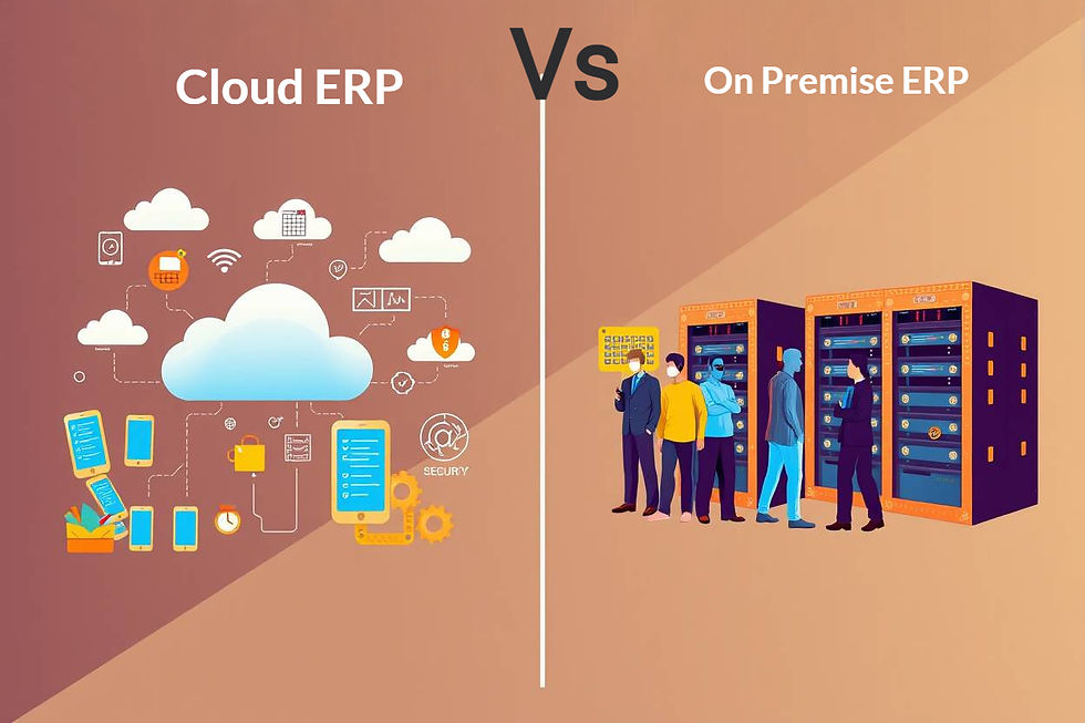 Cloud ERP vs On Premise ERP: Which One Should You Choose in 2025?
