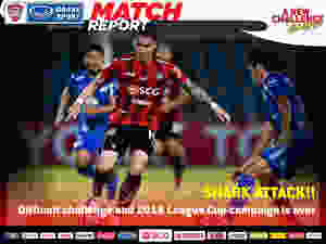 SHARK ATTACK!! Difficult challenge and 2018 League Cup campaign is over